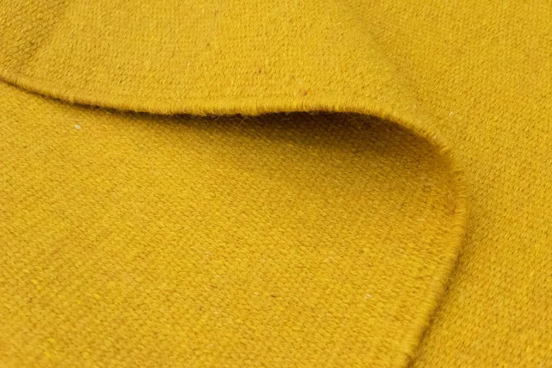 Kelim Modern Teppich 120x180cm - gelb