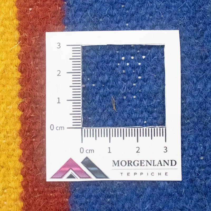 Kelim Modern Teppich 140x200cm - blau