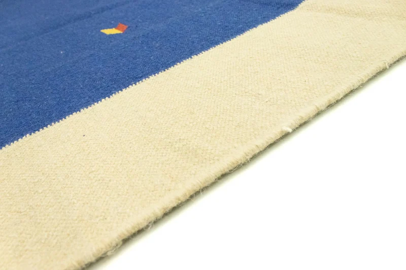 Kelim Modern Teppich 200x300cm - blau