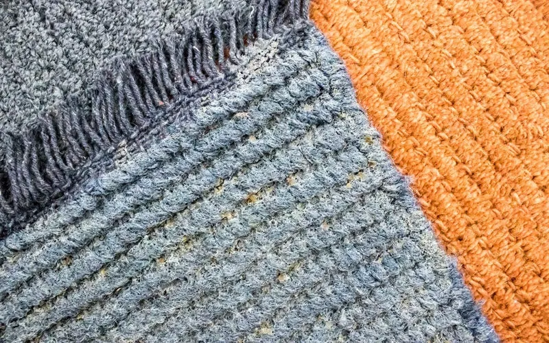 Nepal Teppich 70 x 140 cm - mehrfarbig