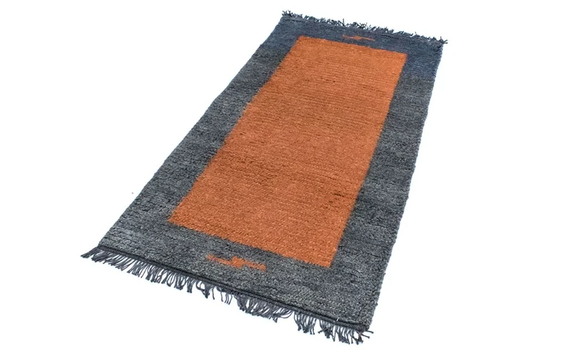 Nepal Teppich 70 x 140 cm - mehrfarbig