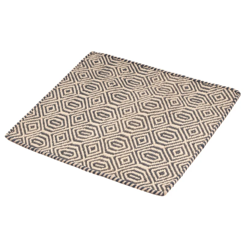 Kelim Teppich - Trendy 44 x 47 cm - mehrfarbig