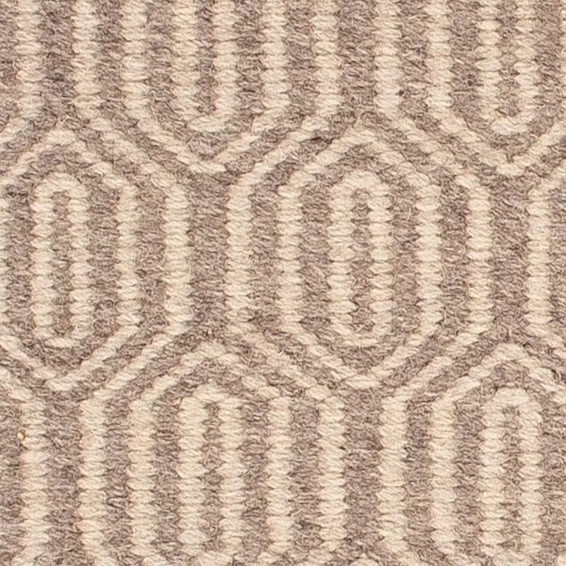 Kelim Teppich - Trendy 45 x 46 cm - hellbraun