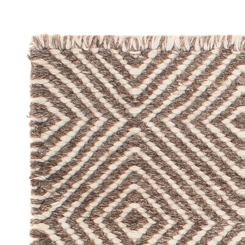 Kelim Teppich - Trendy 45 x 45 cm - mehrfarbig
