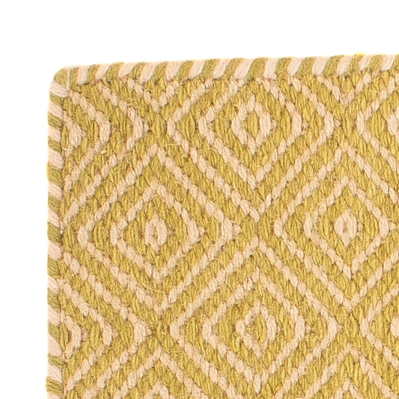Kelim Teppich - Trendy 43 x 47 cm - gold