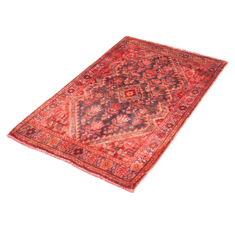Orientteppich 67 x 104 cm - hellrot