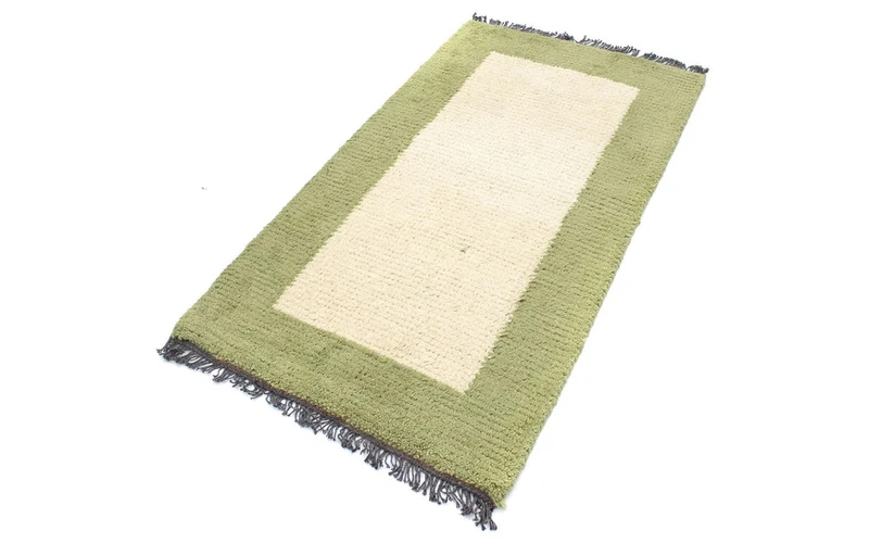 Nepal Teppich 70 x 140 cm - beige