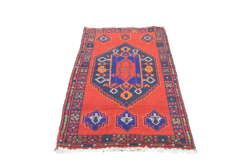 Belutsch Teppich 79x138cm - Orientteppich - orange