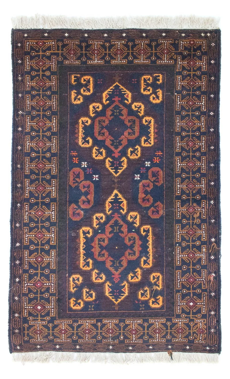 Belutsch Teppich 81x134cm - Orientteppich - braun