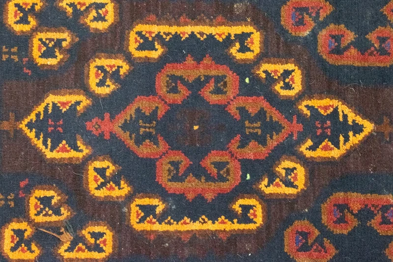 Belutsch Teppich 81x134cm - Orientteppich - braun