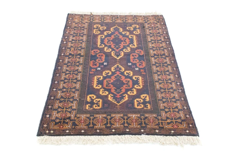 Belutsch Teppich 81x134cm - Orientteppich - braun