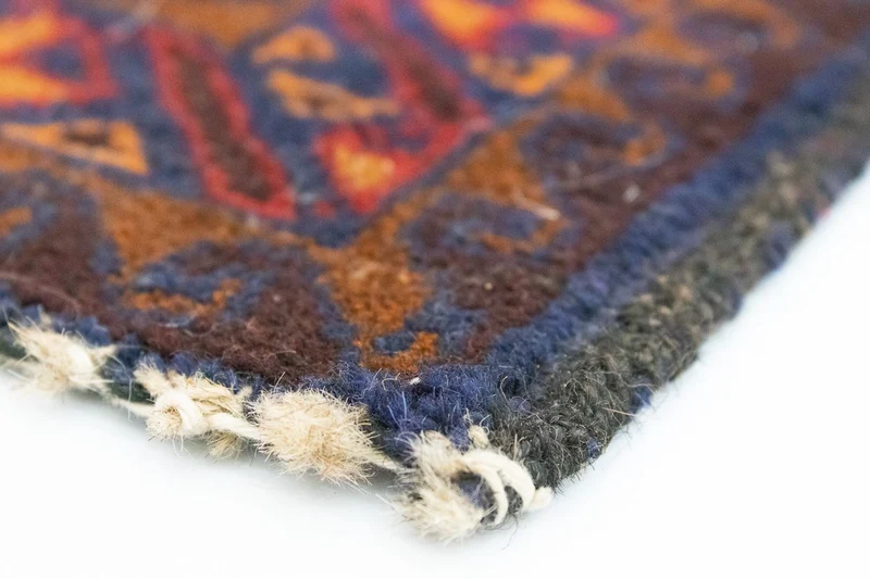 Belutsch Teppich 81x137cm - Orientteppich - blau