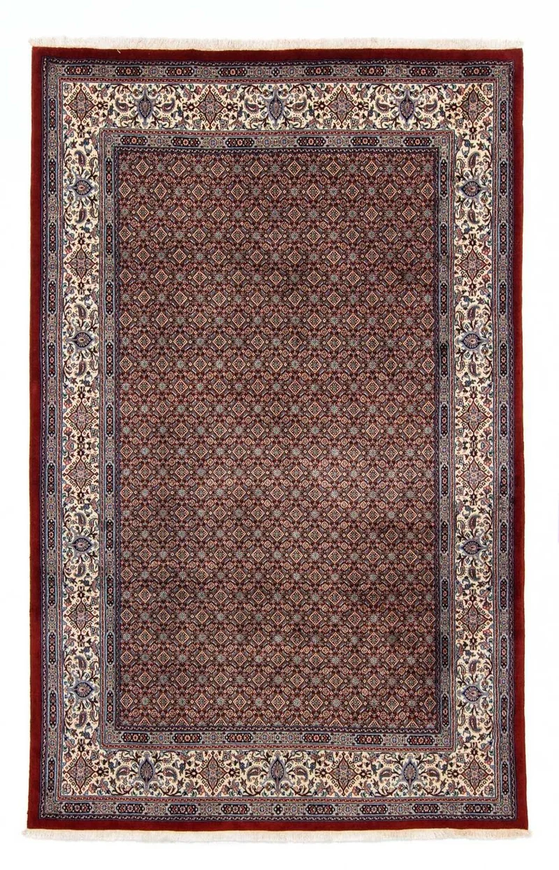 Moud Teppich 196x298cm - Perserteppich - rot