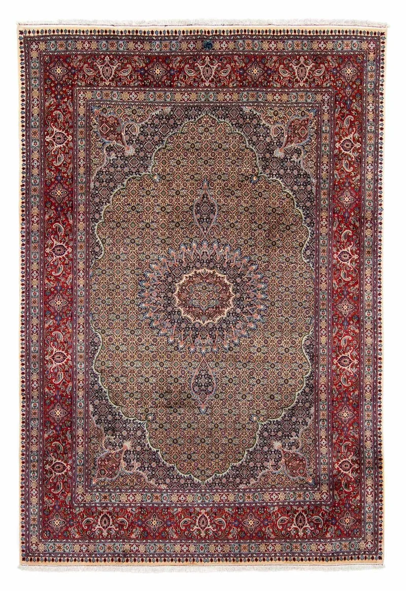 Moud Teppich 200x298cm - Perserteppich - beige