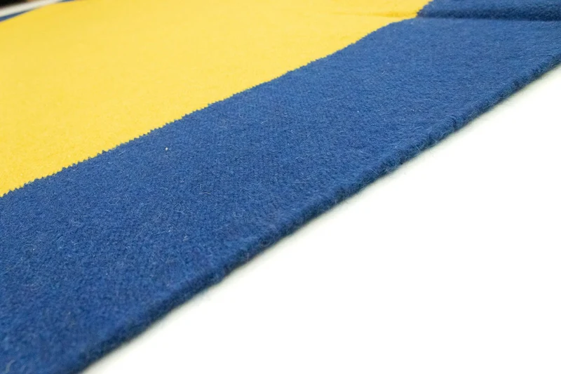 Kelim Modern Teppich 200x300cm - gelb