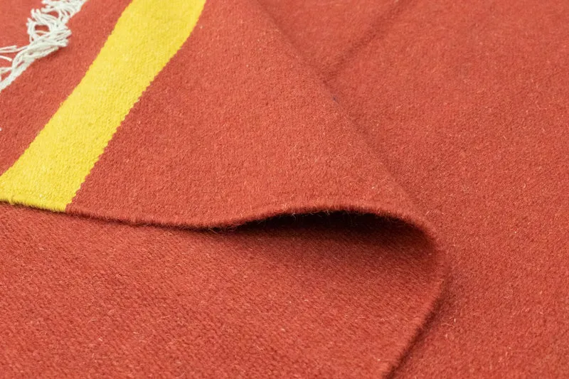 Kelim Modern Teppich 120x180cm - rot