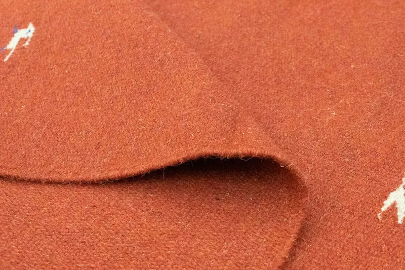 Kelim Modern Teppich 120x180cm - rot