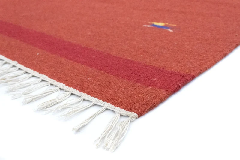 Kelim Modern Teppich 120x180cm - rot