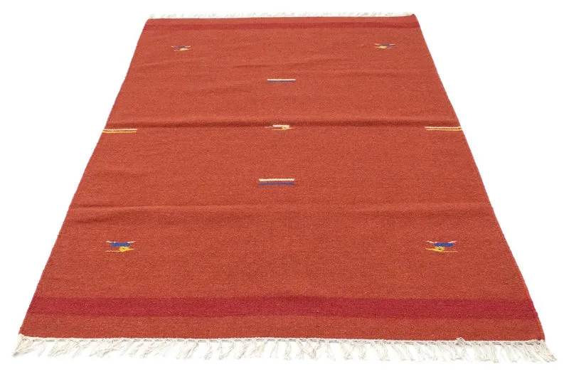 Kelim Modern Teppich 120x180cm - rot