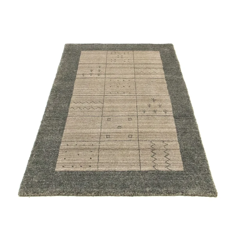 Designer Teppich 70x140cm - beige