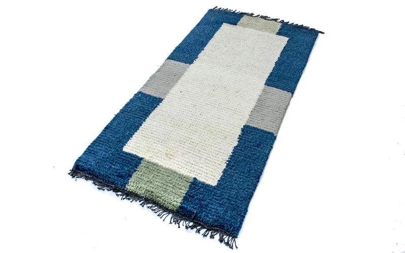 Nepal Teppich 70 x 140 cm - beige