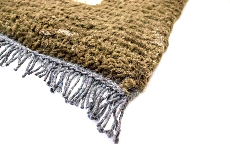 Nepal Teppich 70 x 140 cm - beige