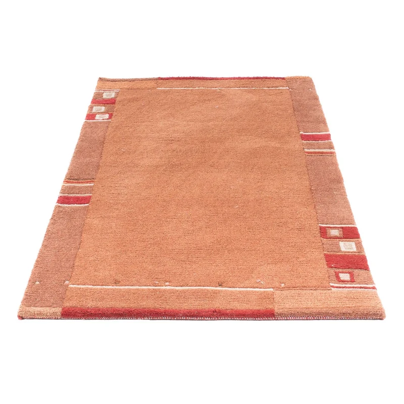 Nepal Teppich - 90 x 165 cm - lachs