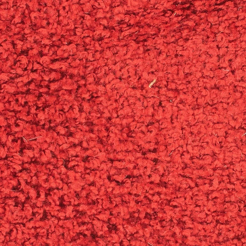 Hochflor Teppich 60 x 110 cm - rot