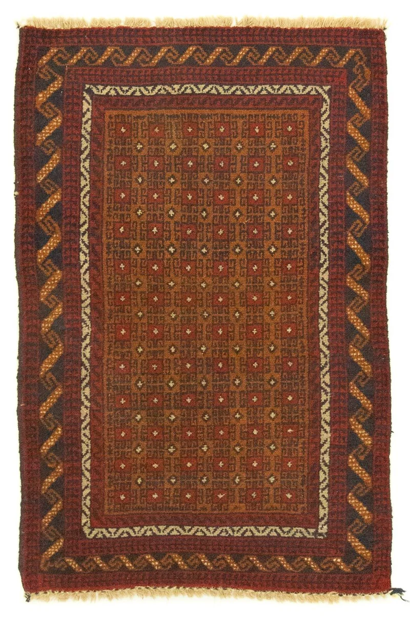 Belutsch Teppich 79x125cm - Orientteppich - braun