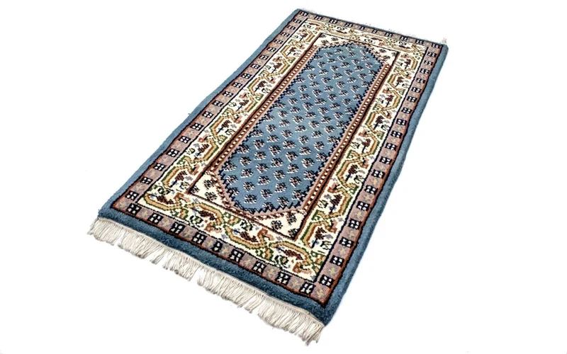 Orientteppich 90x160cm - hellblau