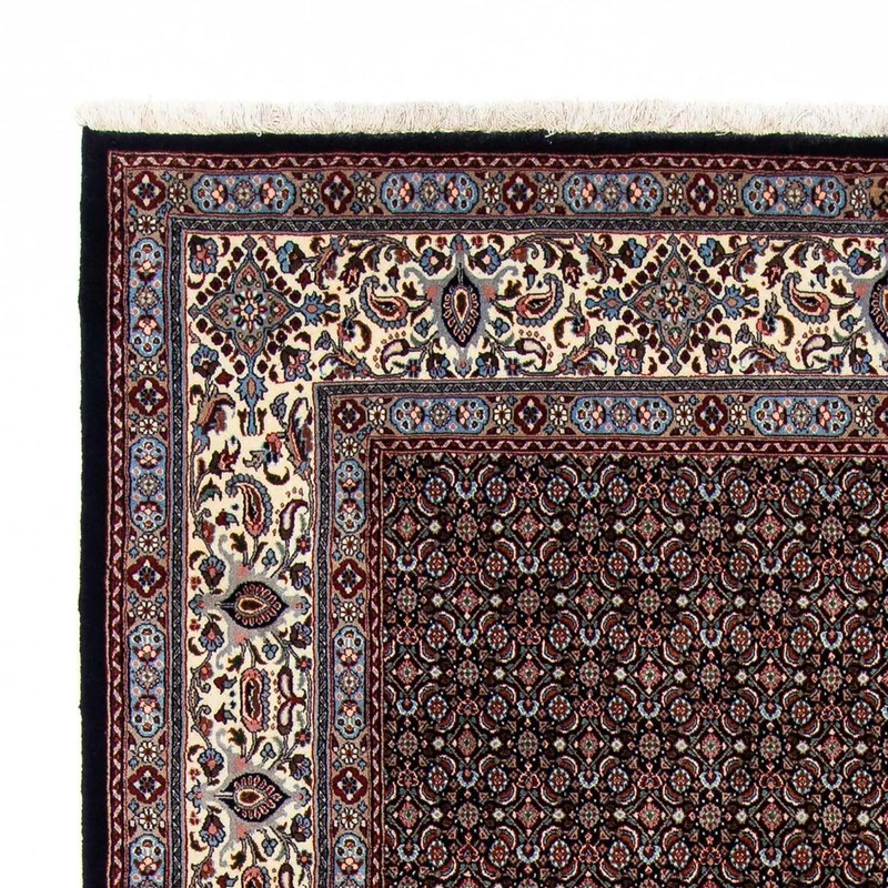 Moud Teppich 200x300cm - Perserteppich - schwarz