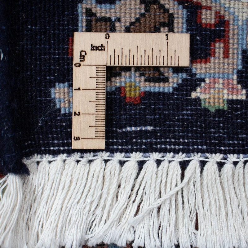 Kaschmar Teppich 198x293cm - Perserteppich - schwarz