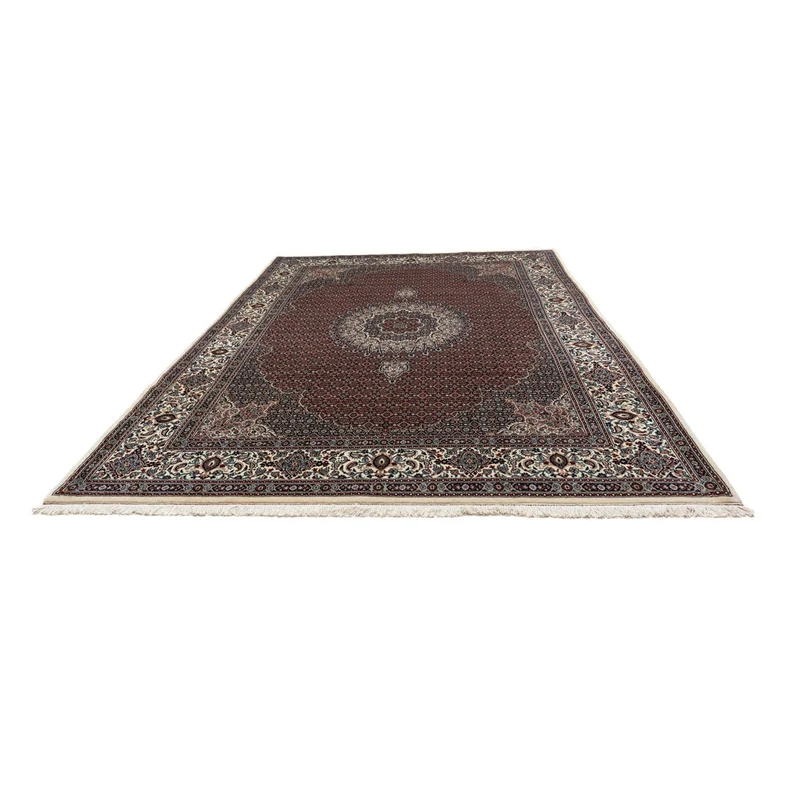 Moud Teppich 245x344cm - Perserteppich - dunkelrot