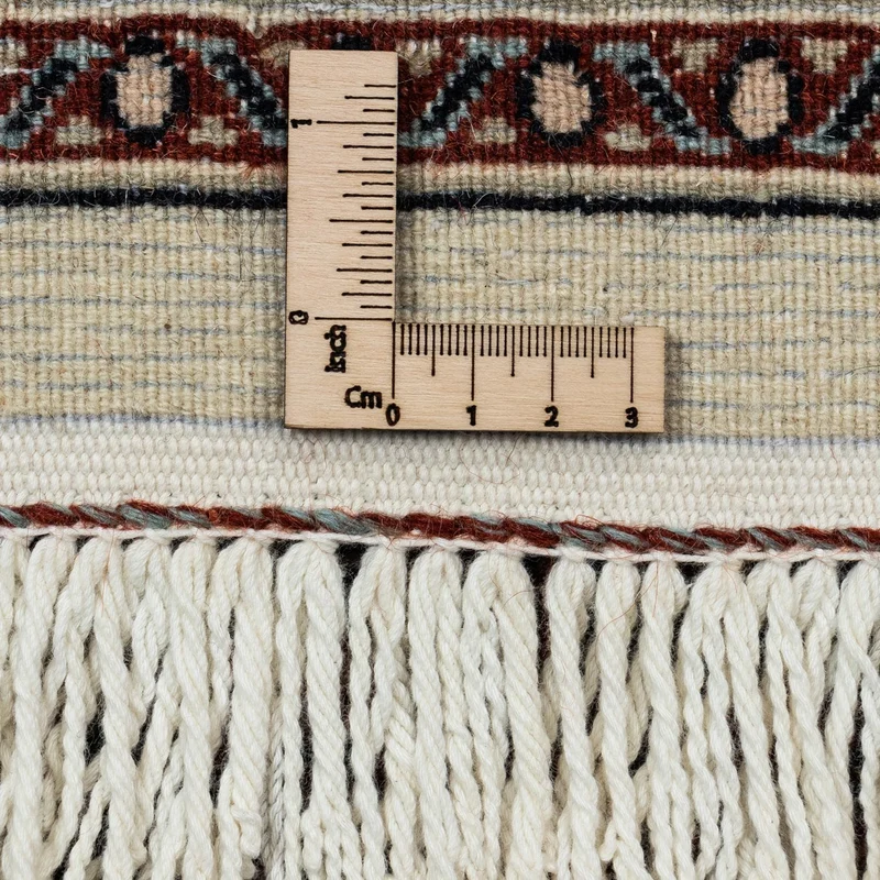 Moud Teppich 245x344cm - Perserteppich - dunkelrot