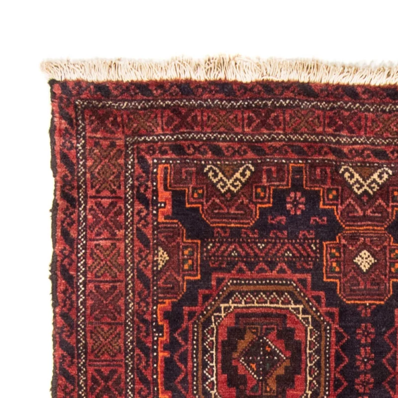 Belutsch Teppich 106x200cm - Orientteppich - hellrot