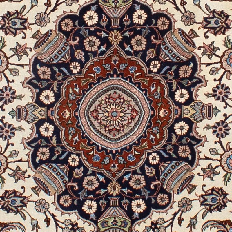 Kaschmar Teppich 200x292cm - Perserteppich - beige