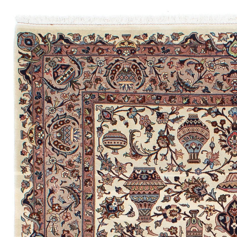 Kaschmar Teppich 200x292cm - Perserteppich - beige