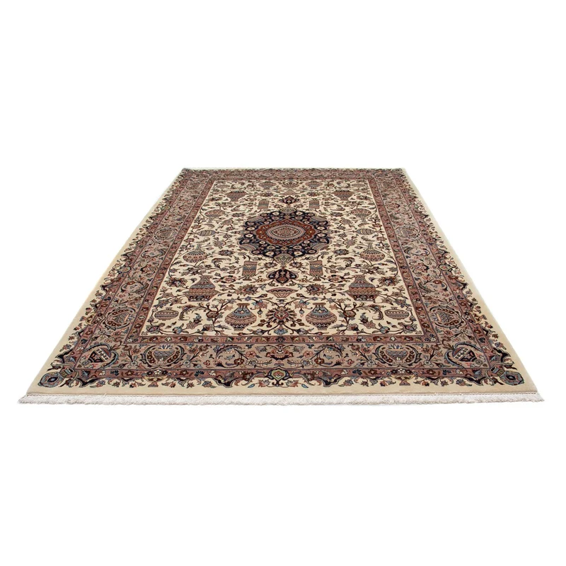 Kaschmar Teppich 200x292cm - Perserteppich - beige