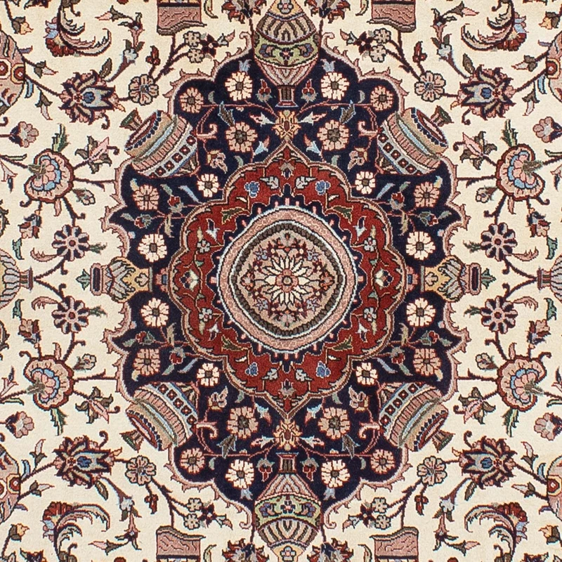 Kaschmar Teppich 197x297cm - Perserteppich - beige