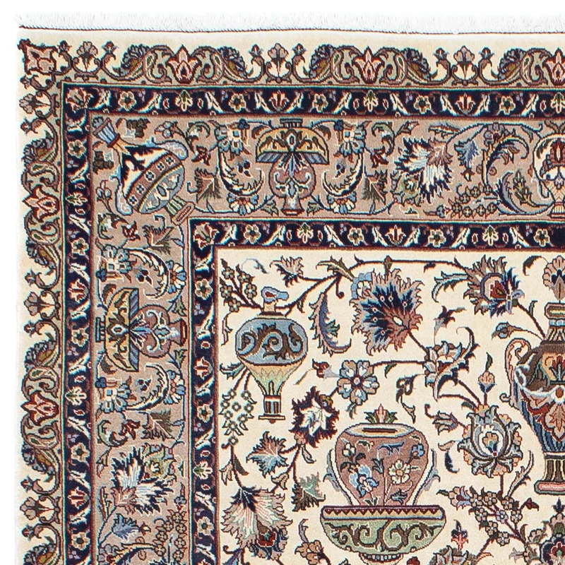 Kaschmar Teppich 200x290cm - Perserteppich - beige
