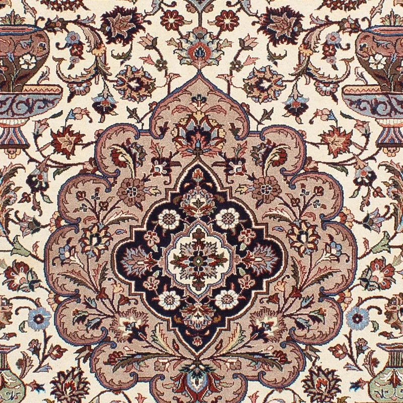 Kaschmar Teppich 203x292cm - Perserteppich - beige