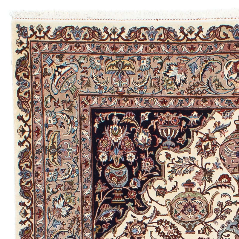 Kaschmar Teppich 203x292cm - Perserteppich - beige