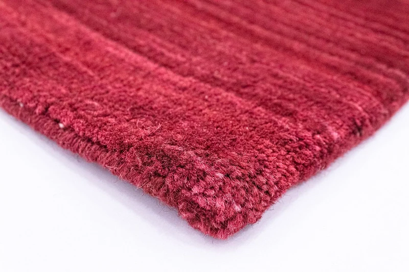 Wollteppich 170x240cm - rot