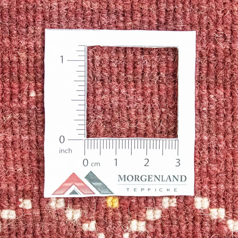 Wollteppich 170x240cm - rot