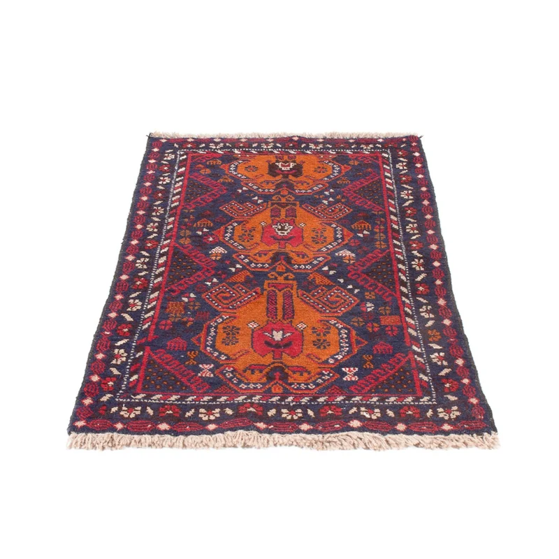 Belutsch Teppich - 78 x 140 cm - mehrfarbig