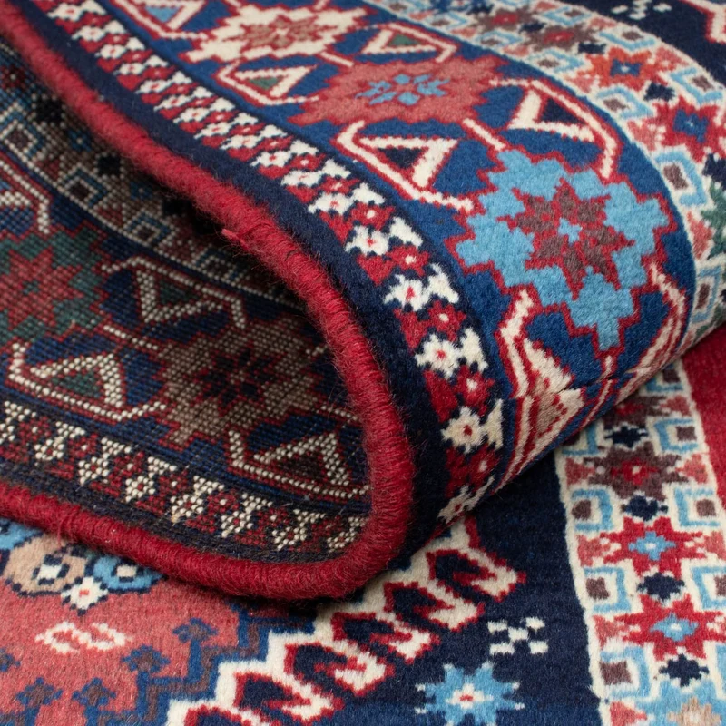 Yalameh Teppich 99x142cm - Perserteppich - blau