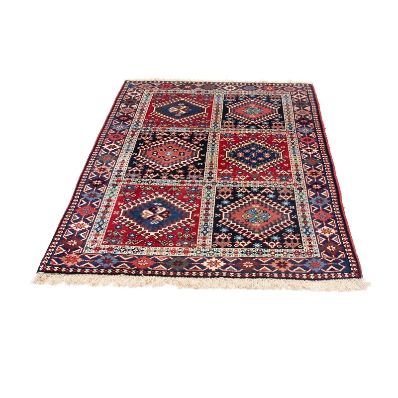 Yalameh Teppich 99x142cm - Perserteppich - blau