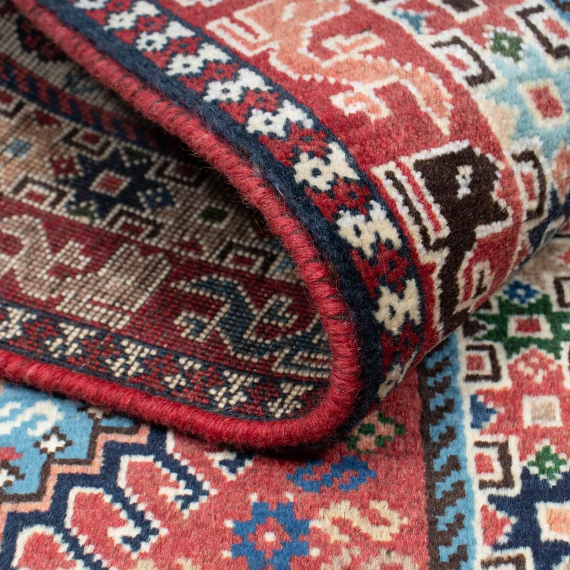 Yalameh Teppich 100x145cm - Perserteppich - braun