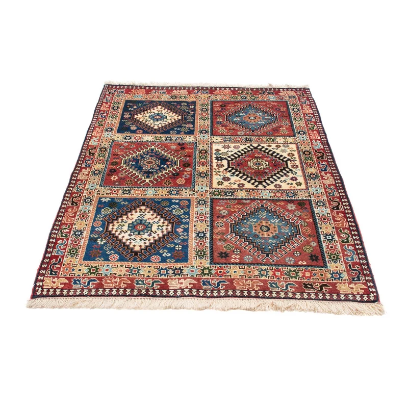 Yalameh Teppich 100x145cm - Perserteppich - braun