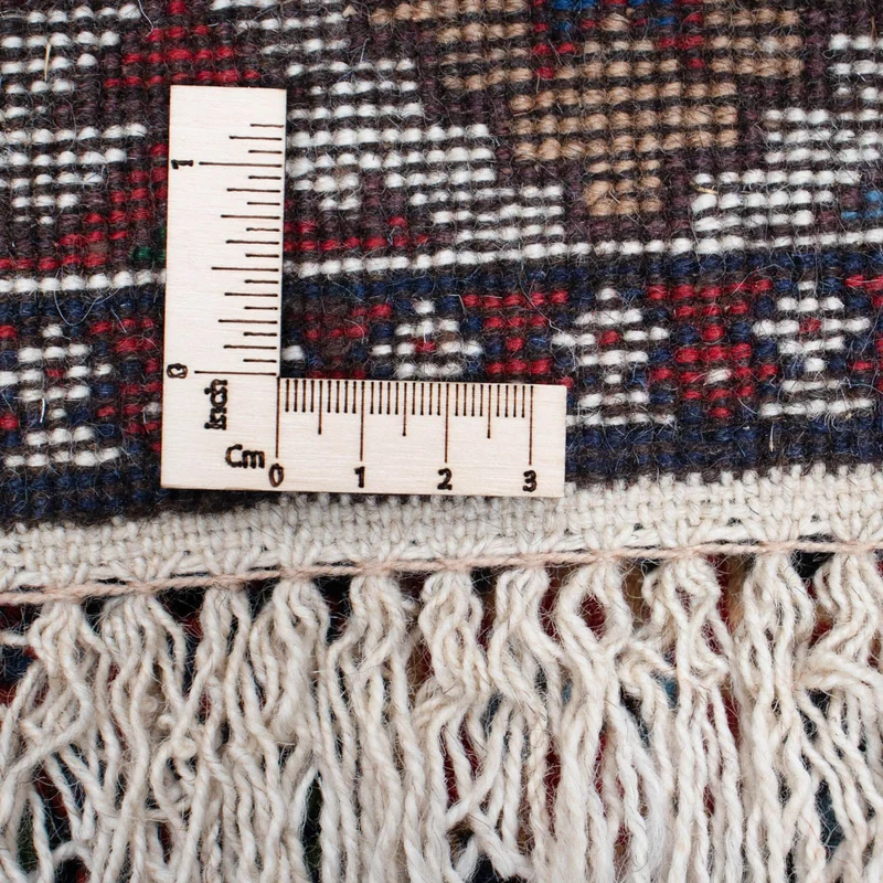 Yalameh Teppich 105x155cm - Perserteppich - dunkelrot